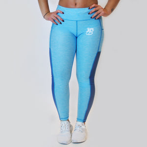 Athena leggings blue front