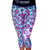Baby pink and blue fitnesswear capris