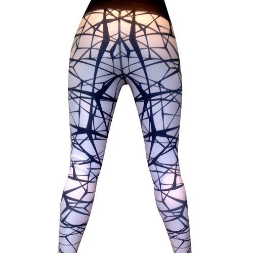 Cob web fitness leggings