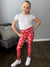 Hayley, Eden and Milan in their HoHo Christmas leggings