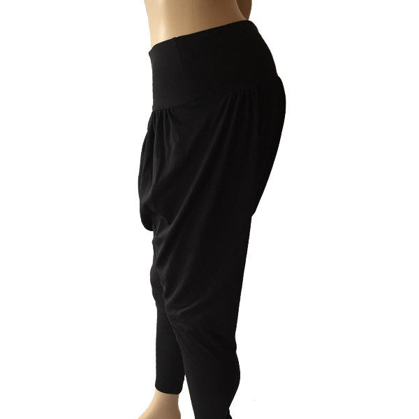 Black Harem Pants