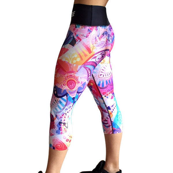 Indian summer fitness capris