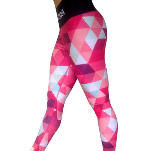 red triangles fitness leggings